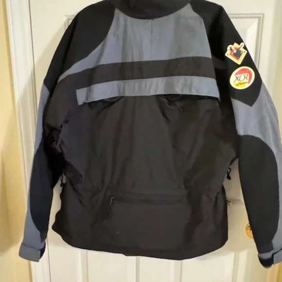 Moose Racing Utility Jacket Anorak Gorpcore Tech Black Gray Dirt Bike/Snowmobile - Picture 11 of 14